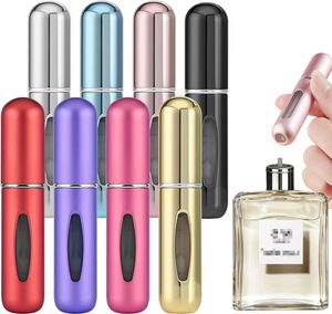 8 Stück 5ml Parfümzerstäuber Nachfüllbare, Mini Reisen Portable für Männer oder Frauen Reise oder Nacht heraus