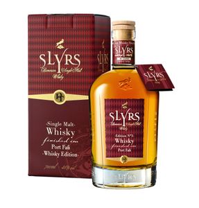 Slyrs Bavarian Single Malt Whisky |  Port Cask Finishing | 0,7l. Flasche in Geschenkbox