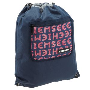 Chiemsee Sports & Travel Bags Drawstring Sportbeutel 45 cm Farbe: dark green-sand (grün)