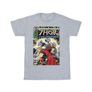 Marvel - "Thor Love And Thunder Vintage Poster" T-Shirt für Herren BI52163 (4XL) (Grau)