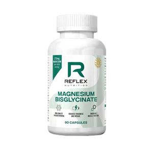 Reflex Nutrition Albion Magnesium 90 kapslí / Magnézium (hořčík) / Vysoce využitelná Bisglycinate chelátová forma hořčíku v kapslích