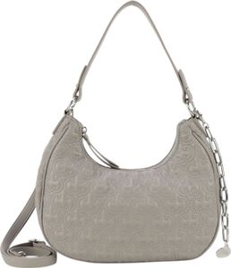 GERRY WEBER Schultertasche Umhängetasche Carry Me Out Hobo Bag Grey grau GERRY WEBER Schultertasche Umhängetasche Carry Me Out Hobo Bag Grey grau