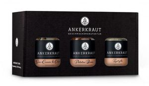 Ankerkraut Box mit 3 Korkengläser - Dips