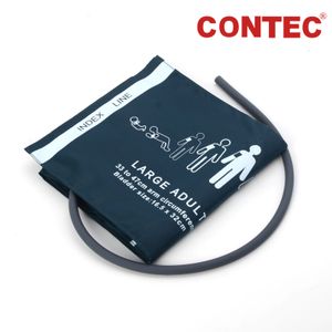 CONTEC Große NIBP-Manschette für Erwachsene, wiederverwendbar, 33-47 cm Armumfang für Patientenmonitor-Blutdruckgerät