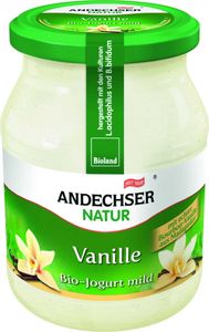 Andechser Natur Jogurt Vanille 3,8% -- 500g