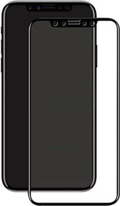 IPhone 11 Pro / XS / X Eiger Glass 3D Edge to Edge Clear Black (0,33 mm, 9H, dokonale padnúce, zakrivené)