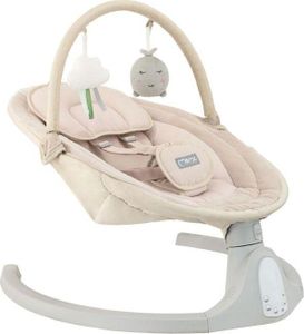 MoMi KENANI SAND Babywippe - 5 Schwingung, Musik Timing, Bluetoothfunktion, LCD-Panel - Beige MoMi KENANI SAND Babywippe - 5 Schwingung, Musik Timing, Bluetoothfunktion, LCD-Panel - Beige
