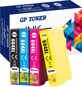 XXL kazety pro Epson 604XL XP2200 3205 2205 3200 4200 WF2910 2930 2935 4205 Sada CMYK