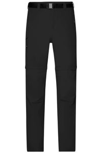 Bi-elastische Outdoorhose in sportlicher Optik black, Gr. S