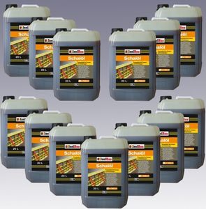 Isolbau Schalöl Professional - 13x 20 Liter Trennmittel für Formen & Schalungen - Beton-Trennmittel, begrenzt die Haftung von Beton, Mörtel & Kleber