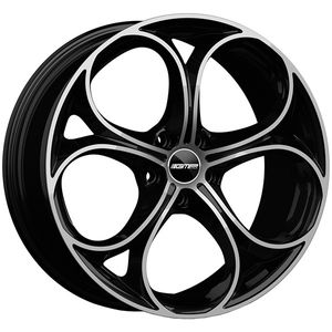 Felgi aluminiowe GMP DRAKE 8x19 5x110 ET 33 BLACK DIAMOND