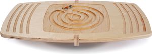 Skye Decor, BLTYZ-AKTV010, balančná doska pre deti, dub, 100 % SPARRHOLZ, 59 x 35 x 10 cm