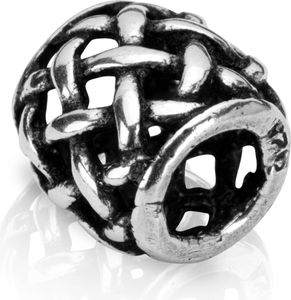 Wikinger Bartperle Ø 4mm keltisch 925 Sterling Silberschmuck Dreadlocks 4332