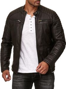 Red Bridge Herren Lederjacke Echtleder Bikerjacke Braun S Red Bridge Herren Lederjacke Echtleder Bikerjacke Braun S