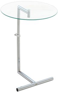 CLP Glastisch Safi mit Glasplatte, Farbe:klarglas