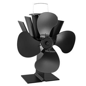 Ventilátor na kachle Wiltec so 4 lopatkami 70 až 350 °C, ventilátor na kachle bez elektrickej energie, ventilátor na kachle pre efektívnu a ekologickú distribúciu tepla