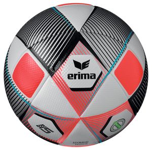 Erima Fußball Erima Hybrid Match silber fiery coral Gr 5