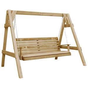 vidaXL Houpací lavice Impregnované borovicové dřevo 205x150x157 cm