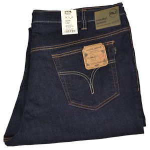 Jeans-Hose Revils blau Rinse washed Übergröße, Größe:54/30