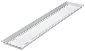 Geli Balkonkasten Untersetzer STANDARD Weiß  80 cm - Kunststoff