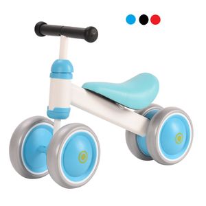 Dazhom Kinder Laufrad,Balance Fahrrad,Kinderlaufrad,Dreirad ohne Pedal für Kinder von 1-3 Jahre Blau