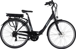 AMIGO Elektrische stadträder E-Altura D1 28 Zoll 49 cm Damen 7G Felgenbremse Mattschwarz AMIGO Elektrische stadträder E-Altura D1 28 Zoll 49 cm Damen 7G Felgenbremse Mattschwarz