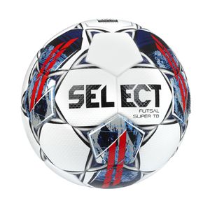 Select Futsal Super TB V22 FIFA Quality Pro Ball FUTSAL SUPER WHT-BLK, Fußbälle, Unisex, Weiß, Größe: 4