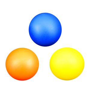 Best Sporting Beachball Bälle I Ersatzbälle für Beach-Ball I 3 Softbälle aus Kunststoff I Ping Pong Bälle in blau gelb & orange I Softball Kinder I Beach-Tennis Bälle I Softball Tennis