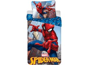 SpiderMan Bettbezug old school - Einzel - 140 x 200 cm - Baumwolle