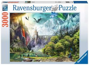 RAVENSBURGER Dragon Reign Puzzle 3000 elementów