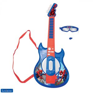 Lexibook - Spider-Man - Elektronische Lichtgitarre (K260SP)