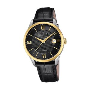 Candino Herrenuhr Leder schwarz Candino Classic Armbanduhr D2UC4708/C