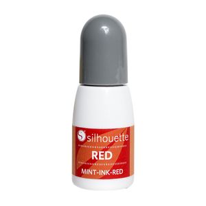 Silhouette Mint Stempelfarbe, 5 ml Flasche - Farbe: rot