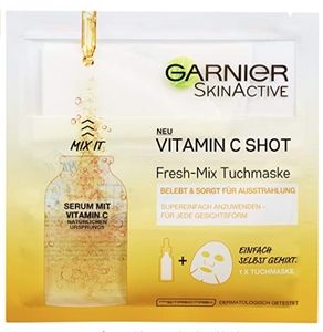 Garnier SkinActive Vitamin C Shot Fresh-Mix Tuchmaske