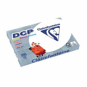 Clairalfa Multifunktionspapier DCP DIN A4 250 g/qm weiß 125 Blatt