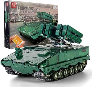 1689 Stück Bauklötze,Mould King 20001 Technik Panzer MOC Klemmbaustein Modell Spielzeug