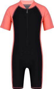 Kinder Mädchen Jungen Einteiliger Badeanzug Gr. 158-164 Cm Kurzarmig Schwimmanzug Schnelltrocknend