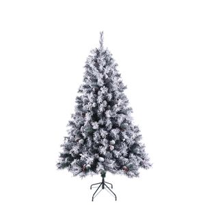 SVITA künstlicher Weihnachtsbaum Tannenbaum Deko Christbaum Kunstbaum PVC 180 cm Weiß
