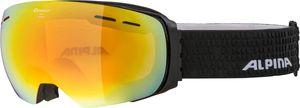 Alpina Erwachsenen Skibrille Schneebrille GRANBY HM verspiegelter Scheibe schwarz