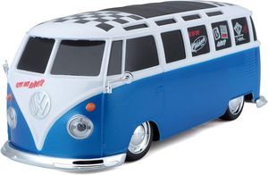Maisto Tech 81144 - Ferngesteuertes Auto - VW Van Samba (blau/weiß, Maßstab 1:24)