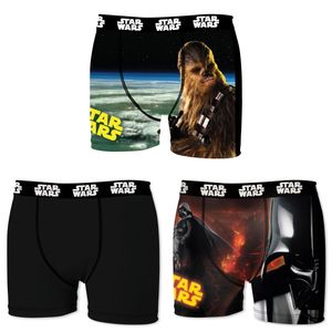 Star Wars / Disney 3er Pack XL/52 Herren Boxershorts, Darth Vader, Chewbacca