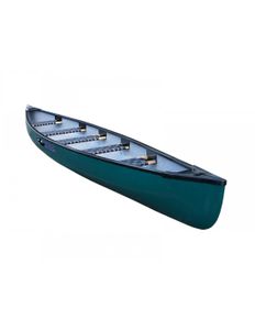 Galaxy Kayaks Kanu 4 Sitzer (aus recyceltem LEPD)  Canadier UV beständig Familienkanu  Tagestouren Farbe:(RG) recyceld green