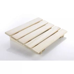 Sentiotec drevený podhlavník do sauny z osiky 400x310x85 mm určený iba pre privátne sauny.