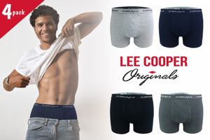 LEE COOPER 4 balení pánských boxerek Spodní prádlo 37903 - 2XL