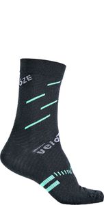 Velotoze Active Compression Merino Black / Blue EU 37-42 1/2