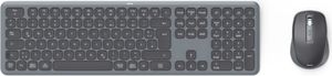 Hama WKM-550 - Bezprzewodowa - Bezprzewodowa RF + Bluetooth - Przełącznik nożycowy - QWERTZ - Czarna - Mysz w zestawie