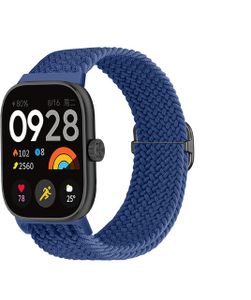 INF Tkaný náramok pre Xiaomi Smart Band 8 Pro/Redmi Smart Band 2 Námornícka modrá