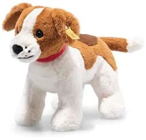 Steiff 067082 Soft Cuddly Friends Snuffy Hund, Plüsch, 27 cm, mehrfar