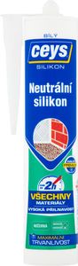 Silikon neutralny 280ml biały CEYS