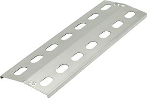 "Grillclub" Edelstahl Gasgrill Brennerabdeckung 35 x 10,5 cm Flammenverteiler / Qualität aus Deutschland